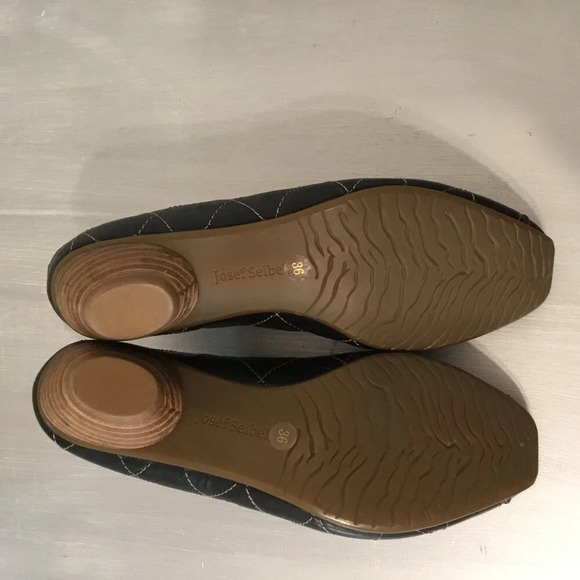 NWOT JOSEF Seibel Cyber Equipe Tina Leather Women’s  Mule (Size 36 EUR) Black - Picture 8 of 8